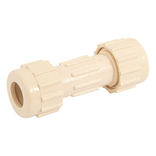 CPVC-271 Cople de compresión CPVC de 1/2", FOSET