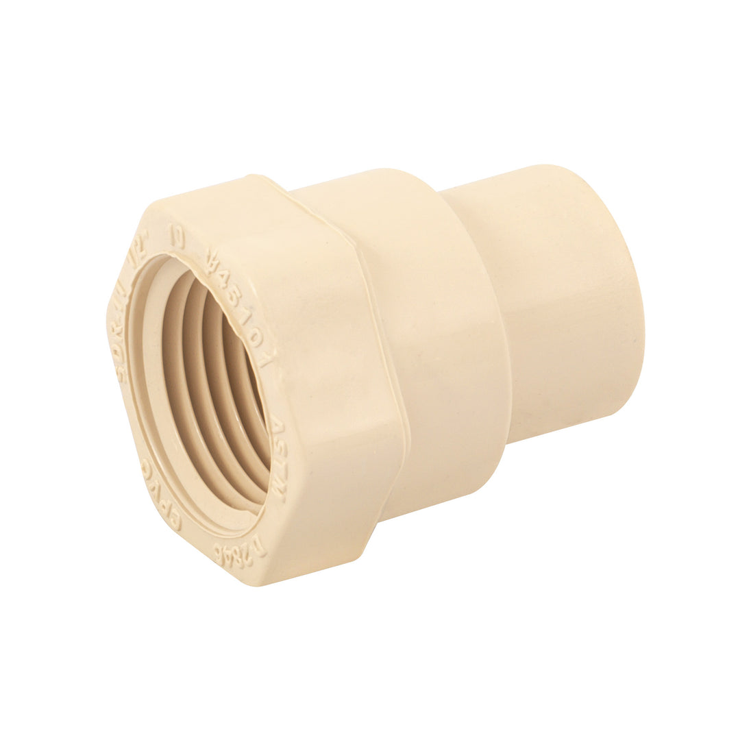 CPVC-601 Conector hembra de CPVC 1/2", FOSET