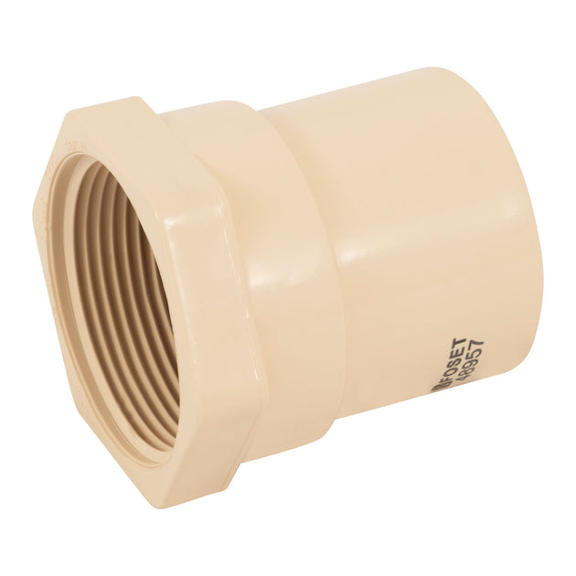 CPVC-605 Conector hembra CPVC 1-1/2", FOSET