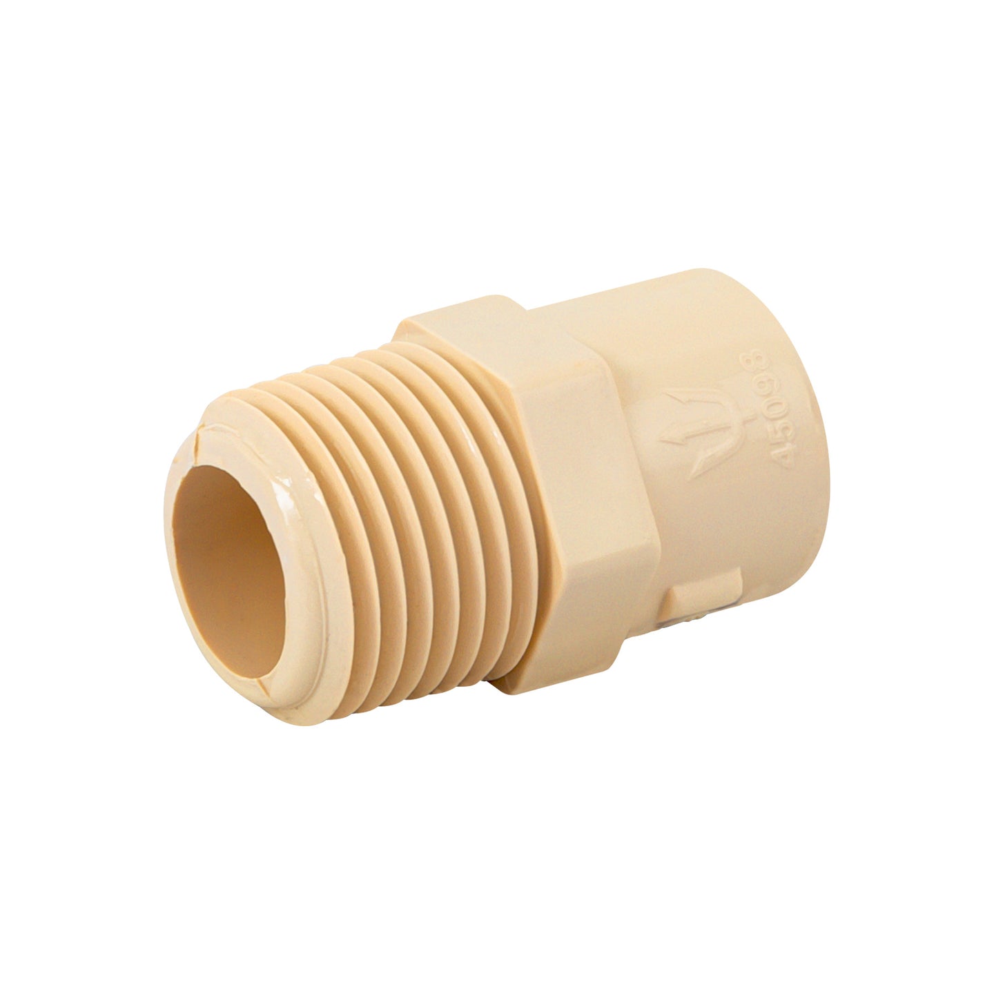 CPVC-611 Conector macho de CPVC 1/2", FOSET