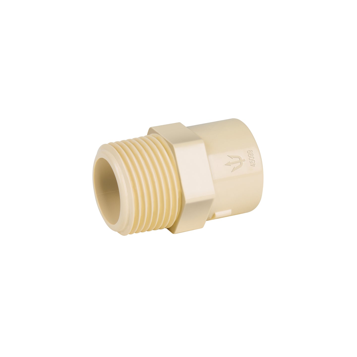 CPVC-612 Conector macho de CPVC 3/4", FOSET