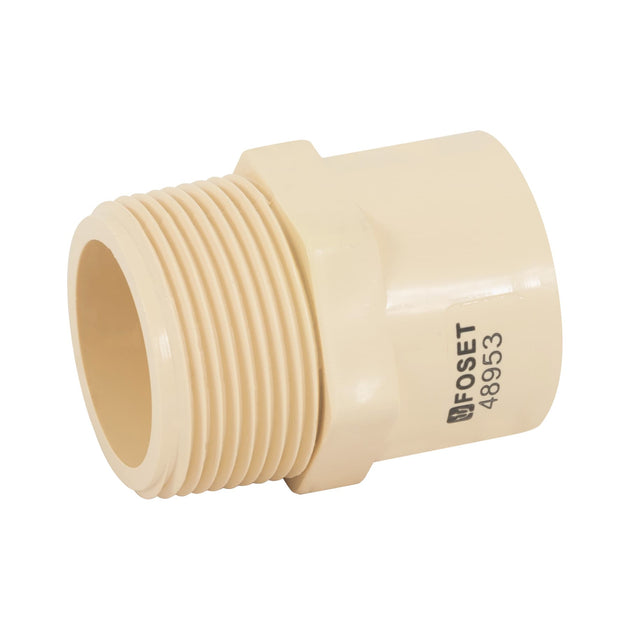 CPVC-614 Conector macho CPVC 1-1/4", FOSET