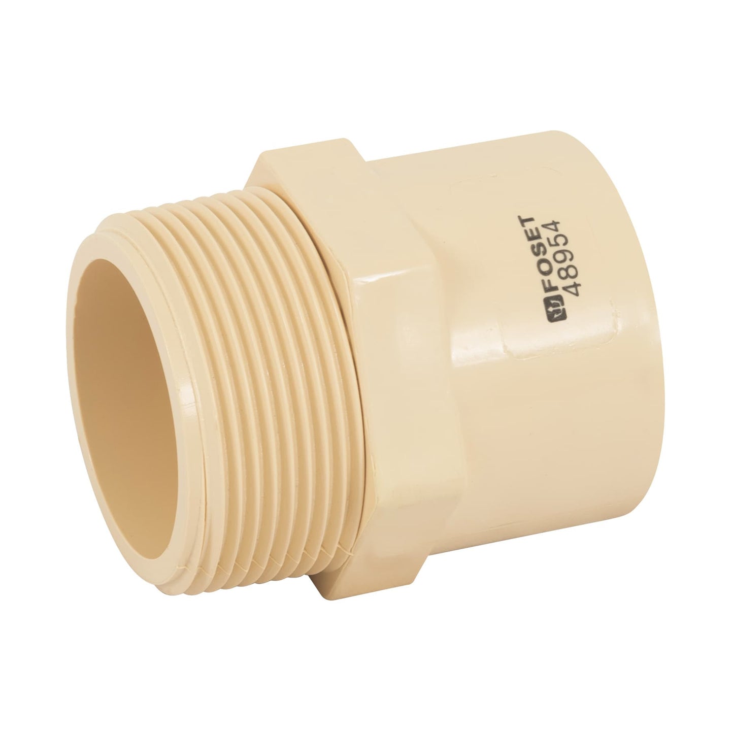 CPVC-615 Conector macho CPVC 1-1/2", FOSET