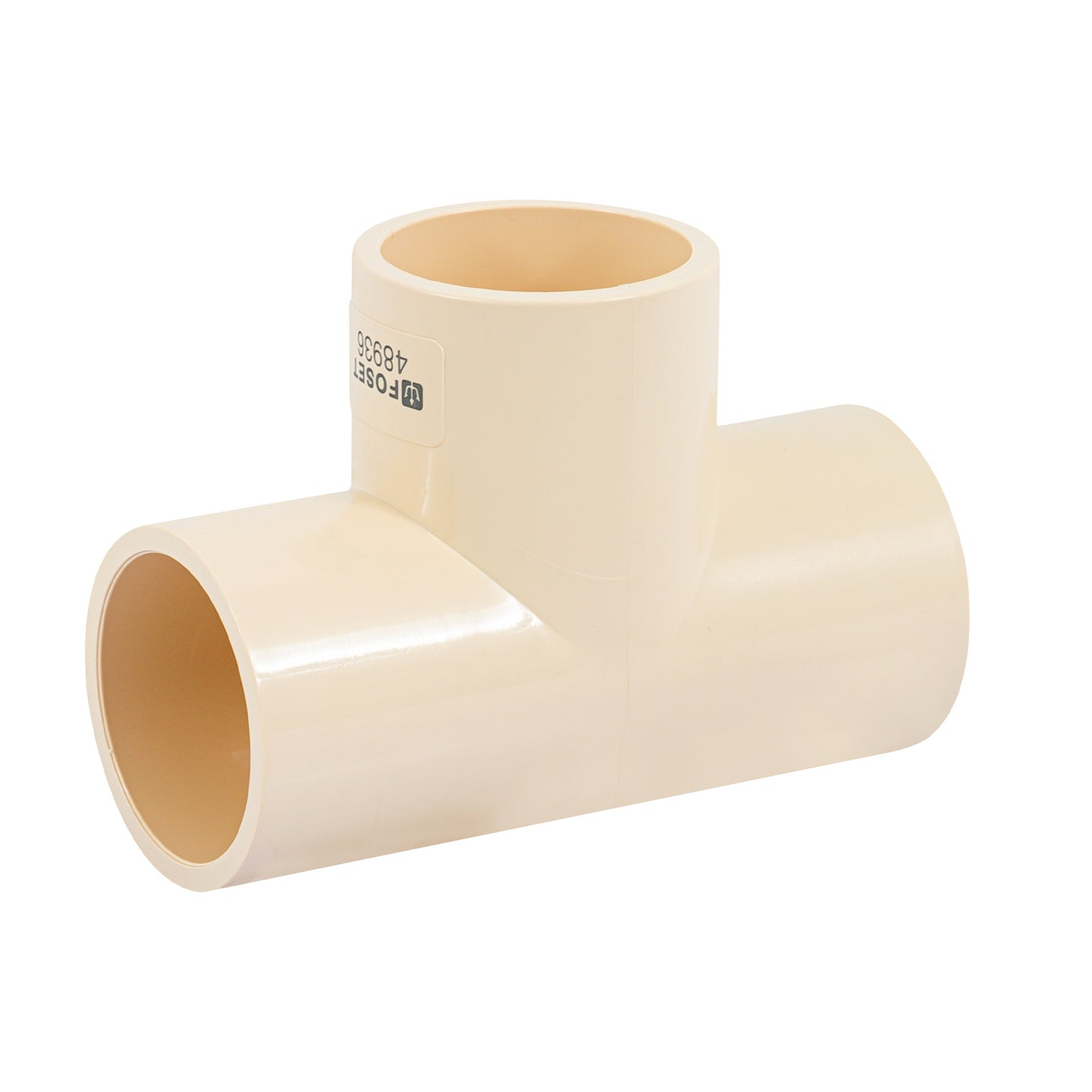 CPVC-765 Tee sencilla de CPVC de 1-1/2", FOSET