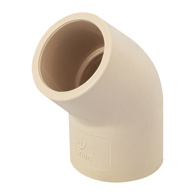 CPVC-861 Codo 45° de CPVC de 1/2", FOSET