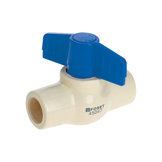 CPVC-ES-1/2 Válvula de esfera de CPVC de 1/2", FOSET