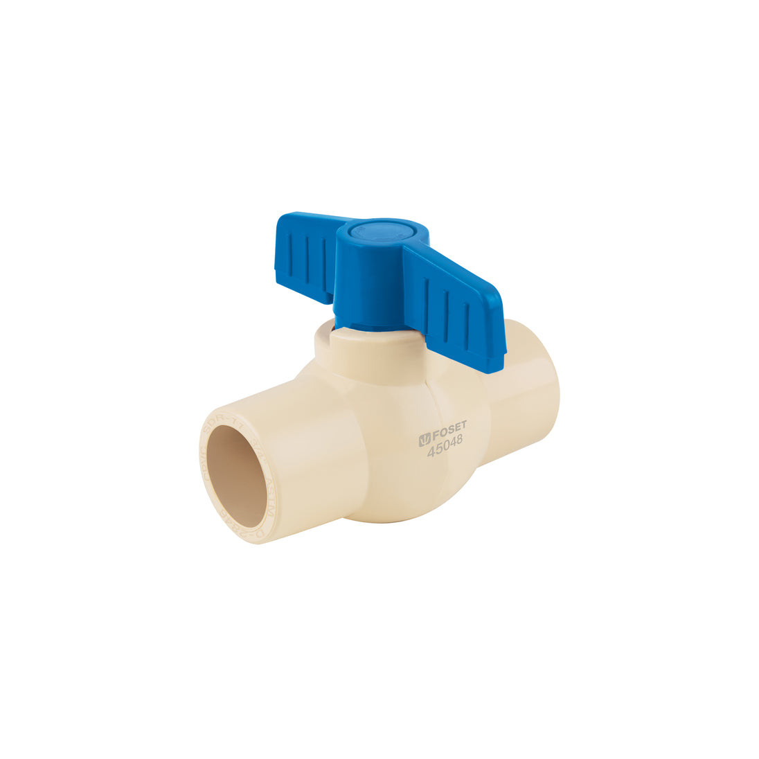 CPVC-ES-3/4 Válvula de esfera de CPVC de 3/4", FOSET
