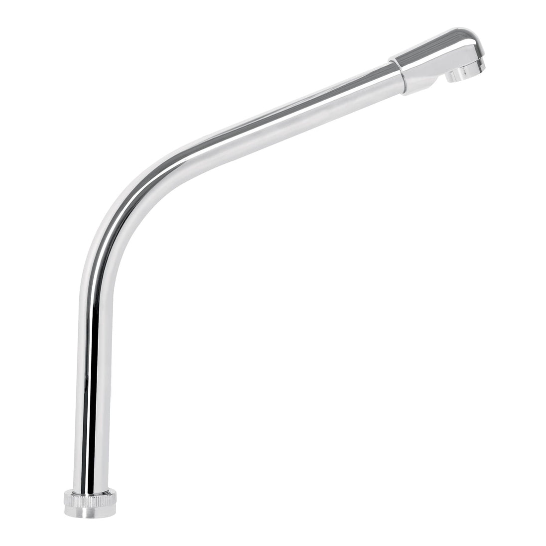 CR-319 Cuello tipo cobra para mezcladora de fregadero, cromo, BASIC