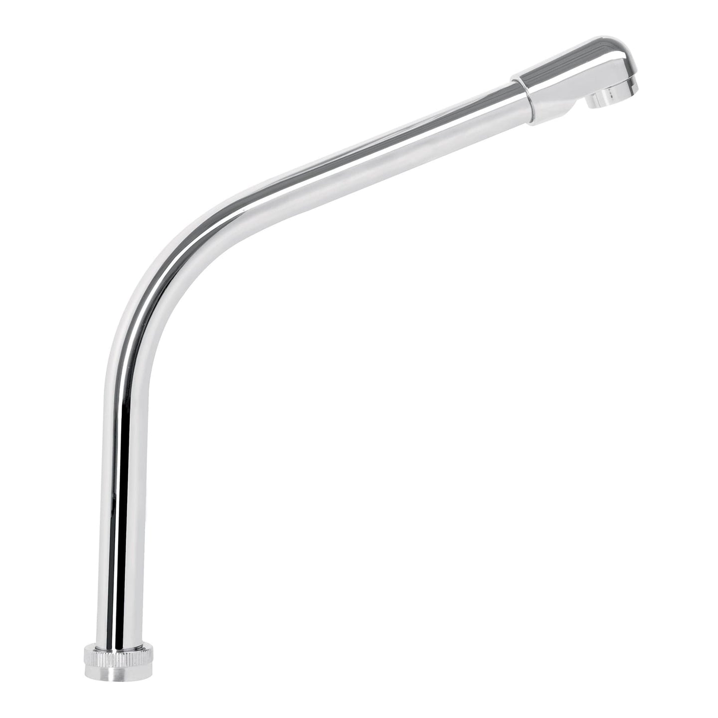 CR-319 Cuello tipo cobra para mezcladora de fregadero, cromo, BASIC