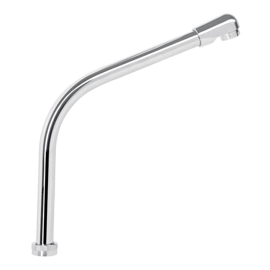 CR-319 Cuello tipo cobra para mezcladora de fregadero, cromo, BASIC