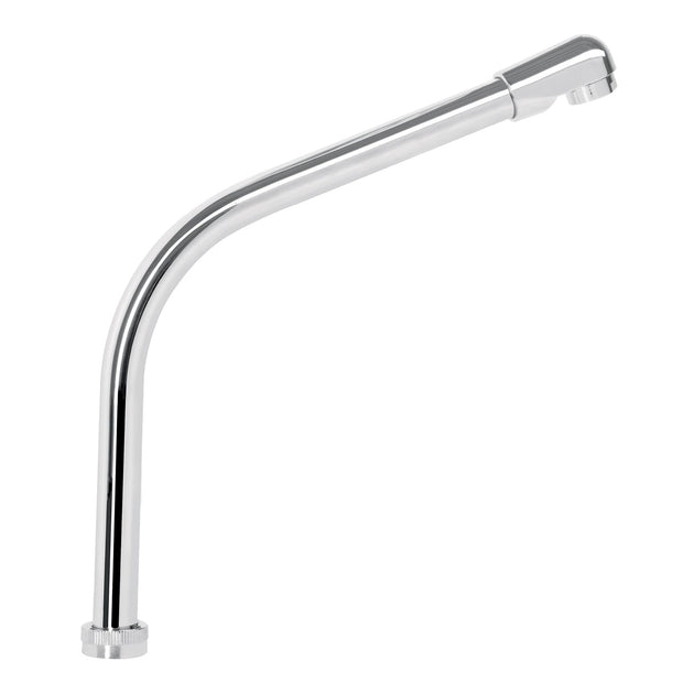 CR-319 Cuello tipo cobra para mezcladora de fregadero, cromo, BASIC