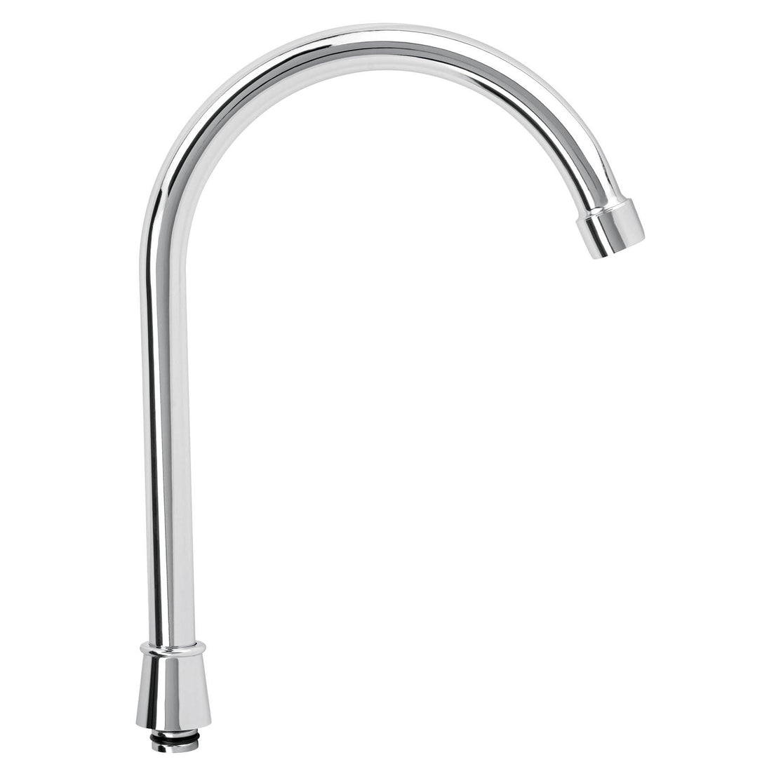 CR-320 Cuello alto para mezcladora de fregadero, cromo, BASIC