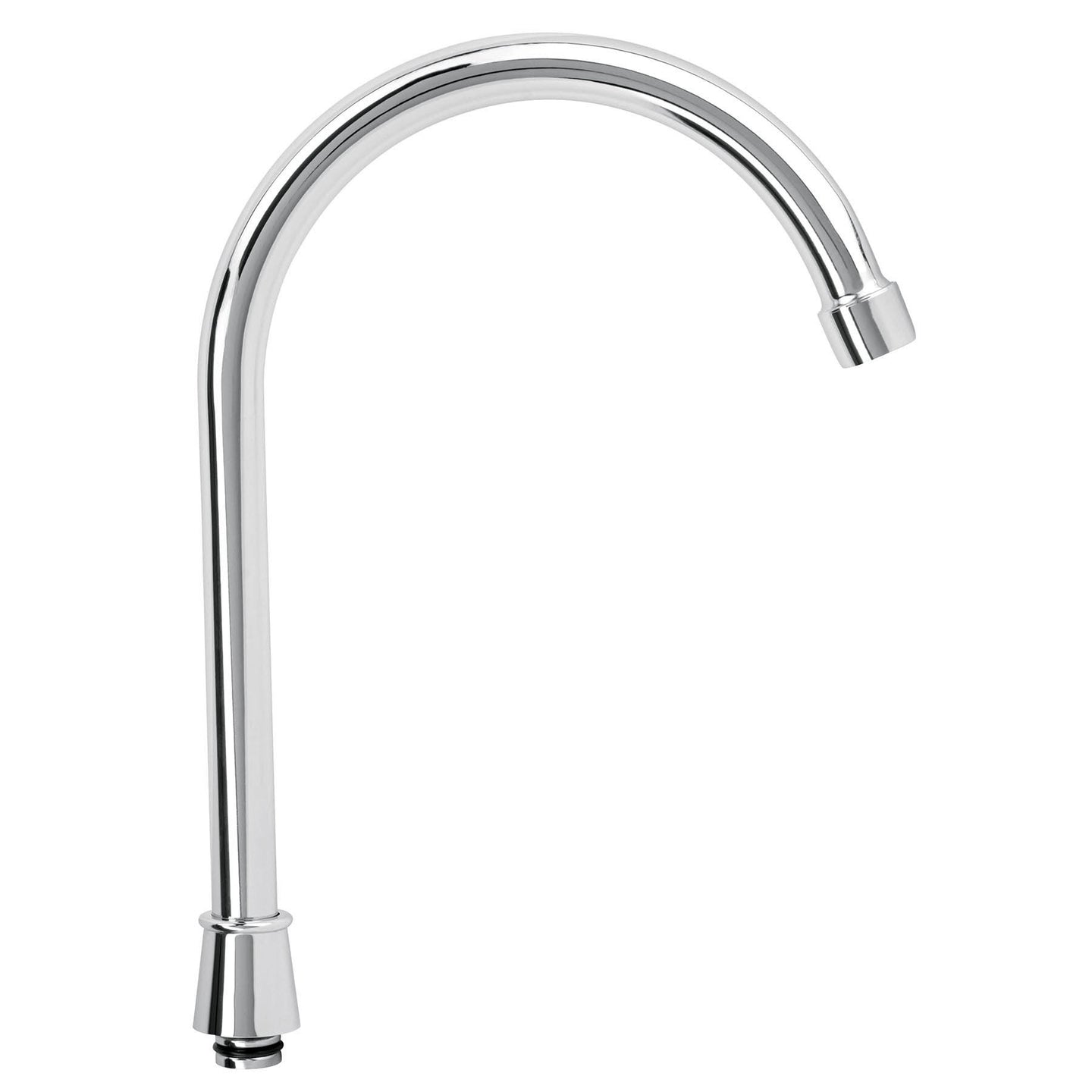 CR-320 Cuello alto para mezcladora de fregadero, cromo, BASIC