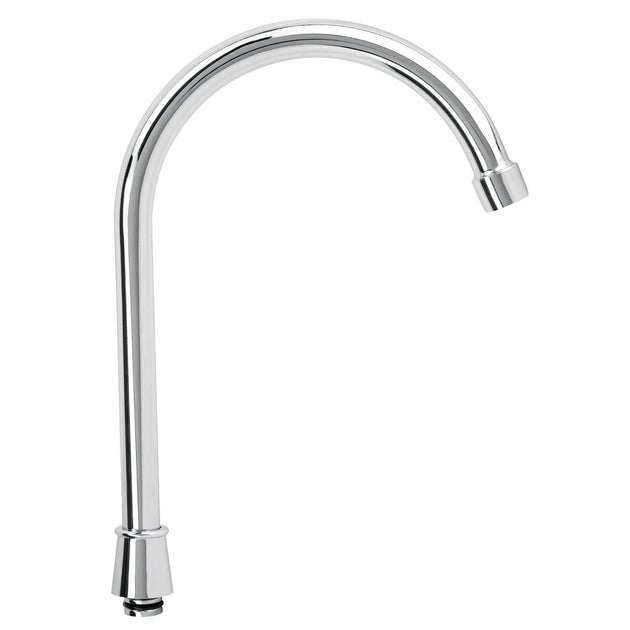 CR-320 Cuello alto para mezcladora de fregadero, cromo, BASIC