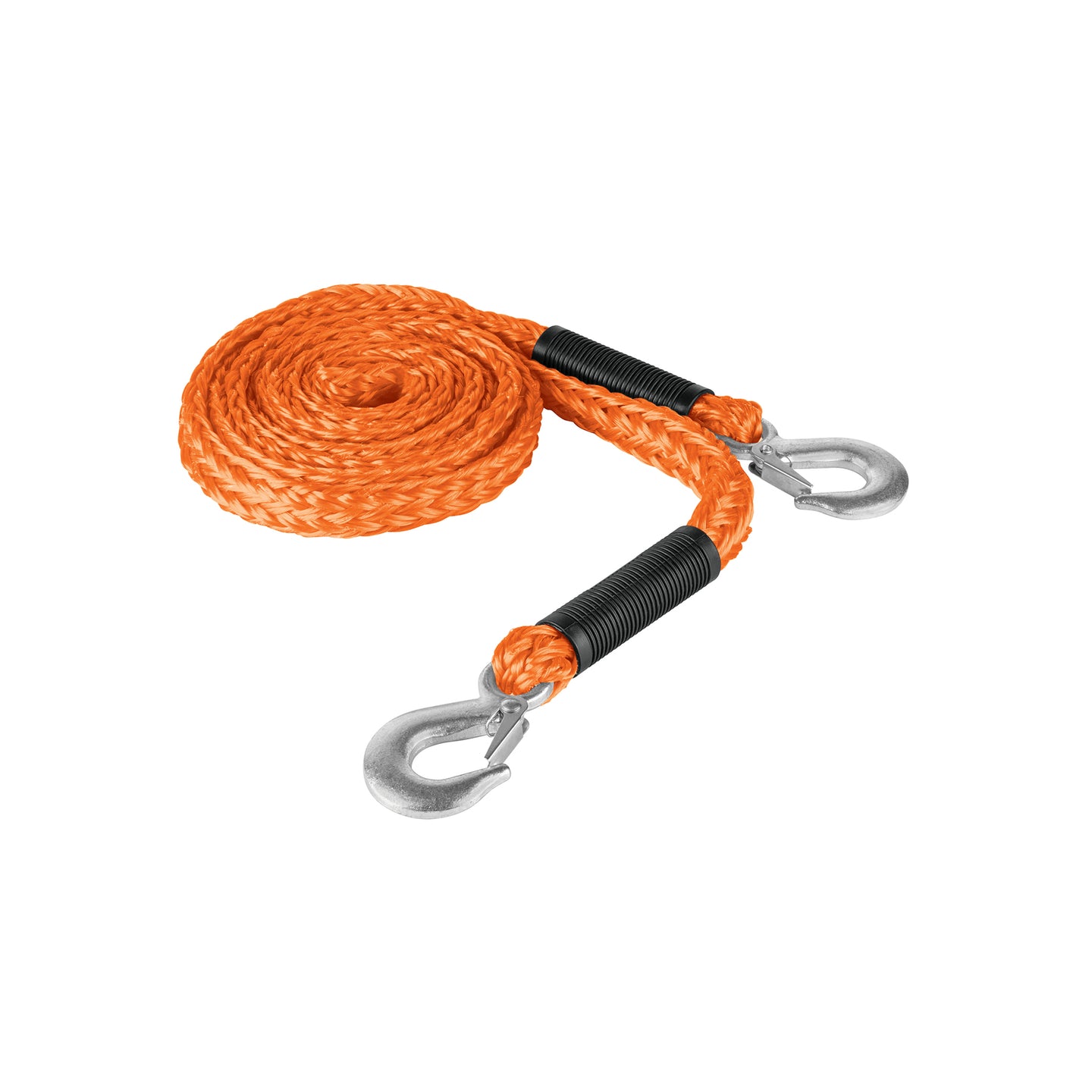 CREM-5/8X35 Cuerda con ganchos para remolque, 22 mm x 3.5 m, Truper