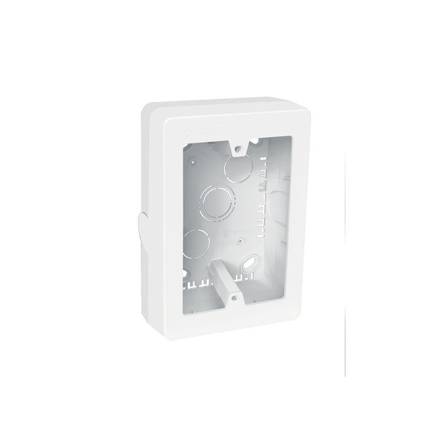CRU-3X5 Caja de contactos para canaleta 3" x 5", blanca, Volteck