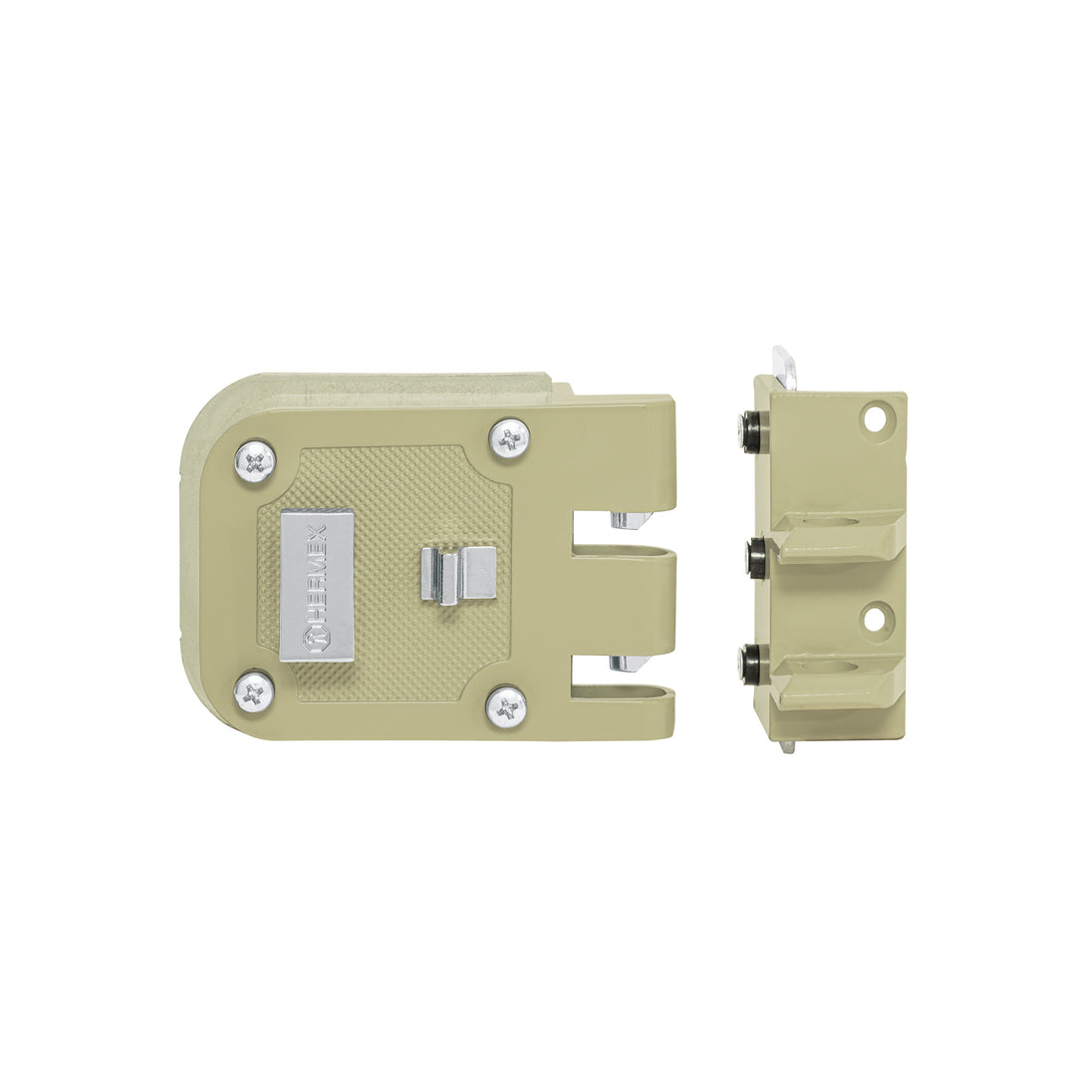 CS-60D Cerradura sobreponer, puerta corrediza, mariposa, derecha