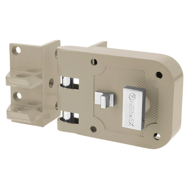 CS-60I Cerradura sobreponer, puerta corrediza, mariposa, izquierda