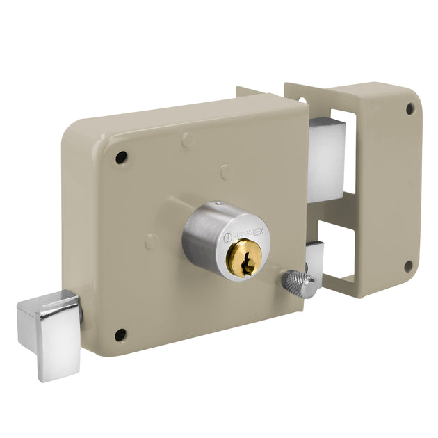 CS-75DB Cerradura sobreponer der instala-fácil, tradicional, blíster