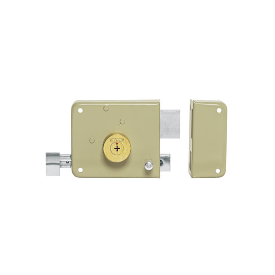 CS-85D Cerradura sobreponer der instala-fácil, llave tetra, caja