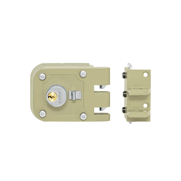 CS-95D Cerradura sobreponer, puerta corrediza, instala-fácil, der.