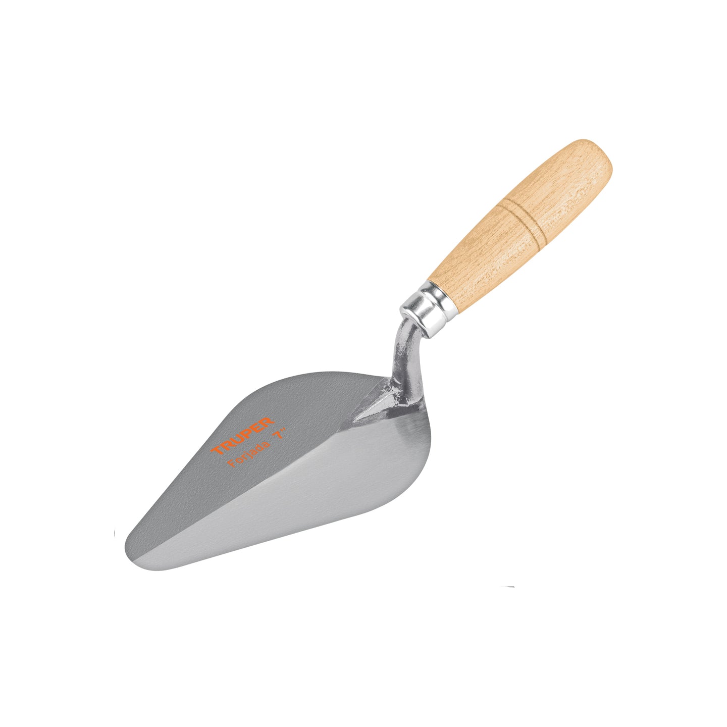 CT-7C Cuchara para albañil 7" forjada tipo Centroamericana, TRUPER