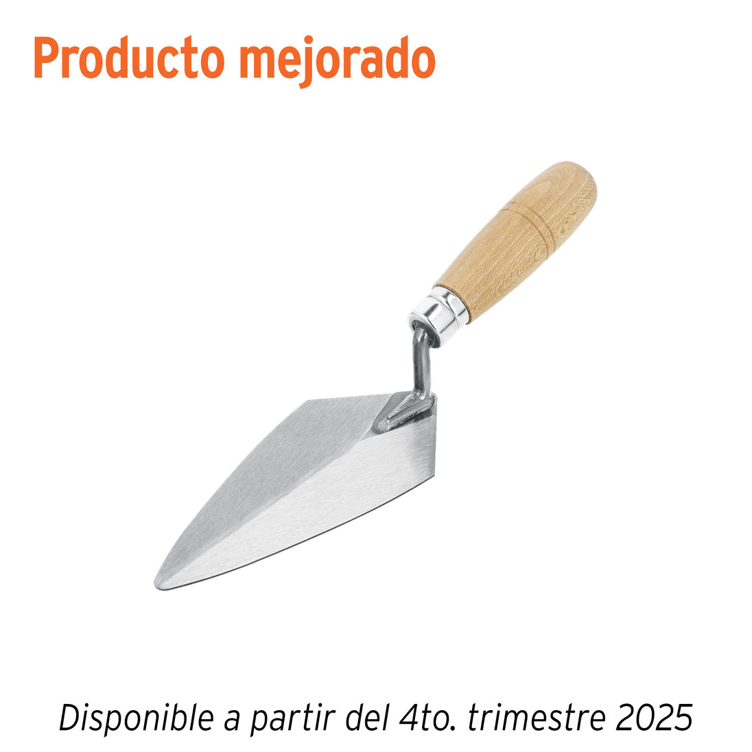 CT-7P Cuchara para albañil 7" tipo Filadelfia, PRETUL