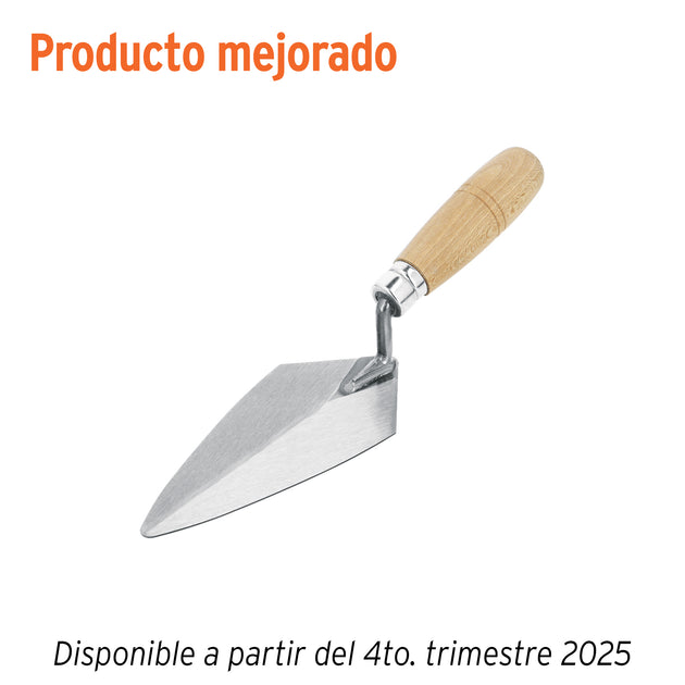 CT-7P Cuchara para albañil 7" tipo Filadelfia, PRETUL