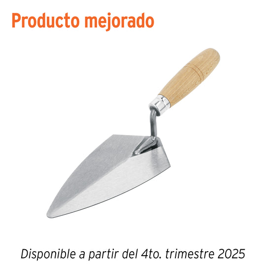 CT-8P Cuchara para albañil 8" tipo Filadelfia, PRETUL