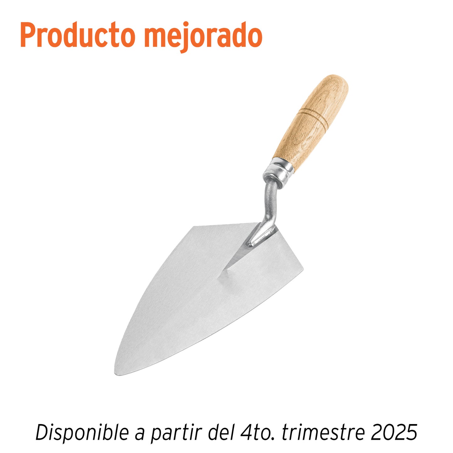 CT-9P Cuchara para albañil 9" tipo Filadelfia, PRETUL