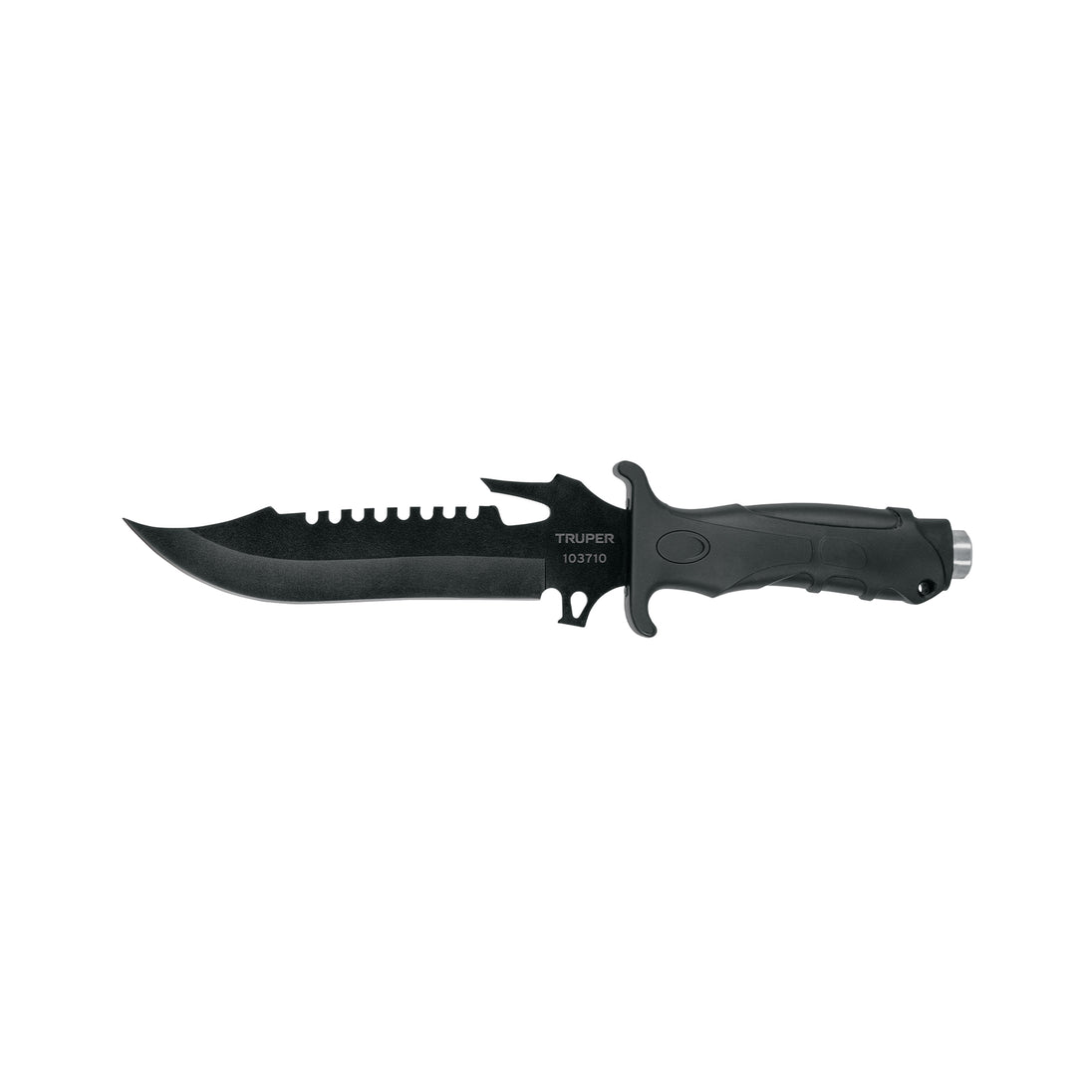 CTA- 7C Cuchillo táctico para campismo 7", TRUPER