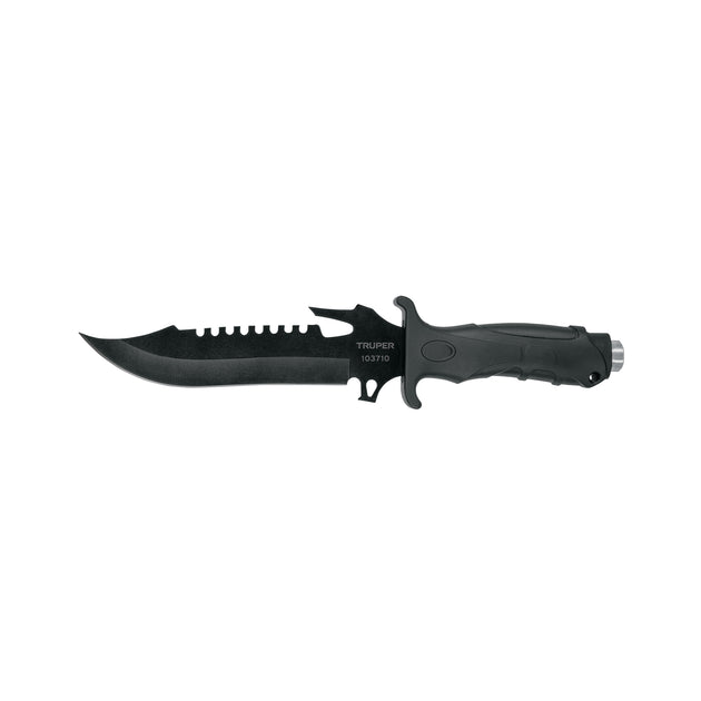 CTA- 7C Cuchillo táctico para campismo 7", TRUPER