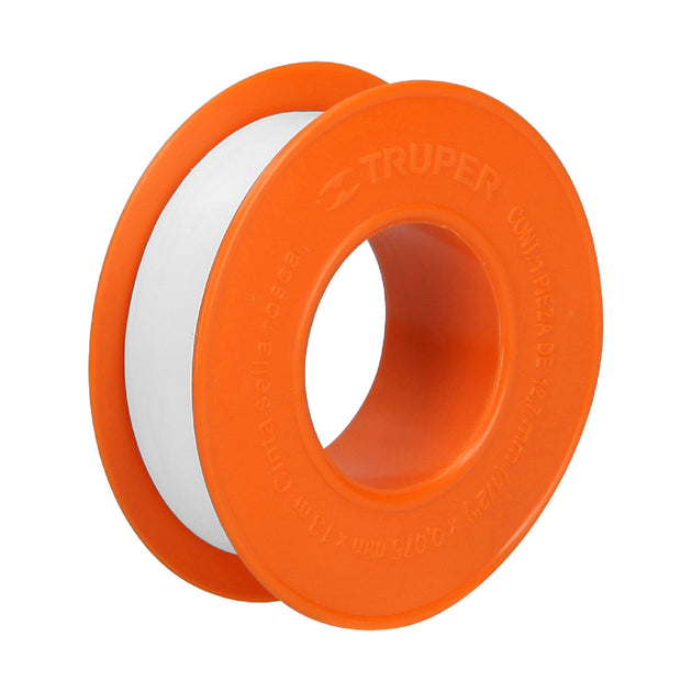 CTF-1/2X13 Cinta sella roscas 1/2" x 13m, uso general, TRUPER