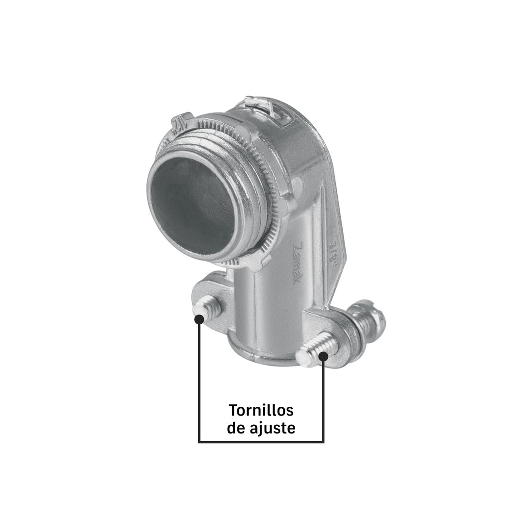 Conector Volteck CTF-3/8C para tubo flexible 3/8"