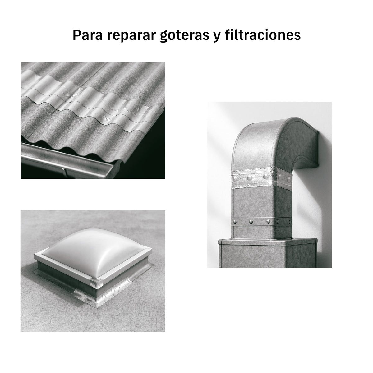 Cinta Aluminio Butílico Truper CTG-10 10m | Repara Goteras