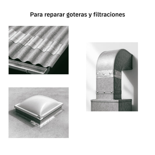 Cinta Aluminio Butílico Truper CTG-10 10m | Repara Goteras