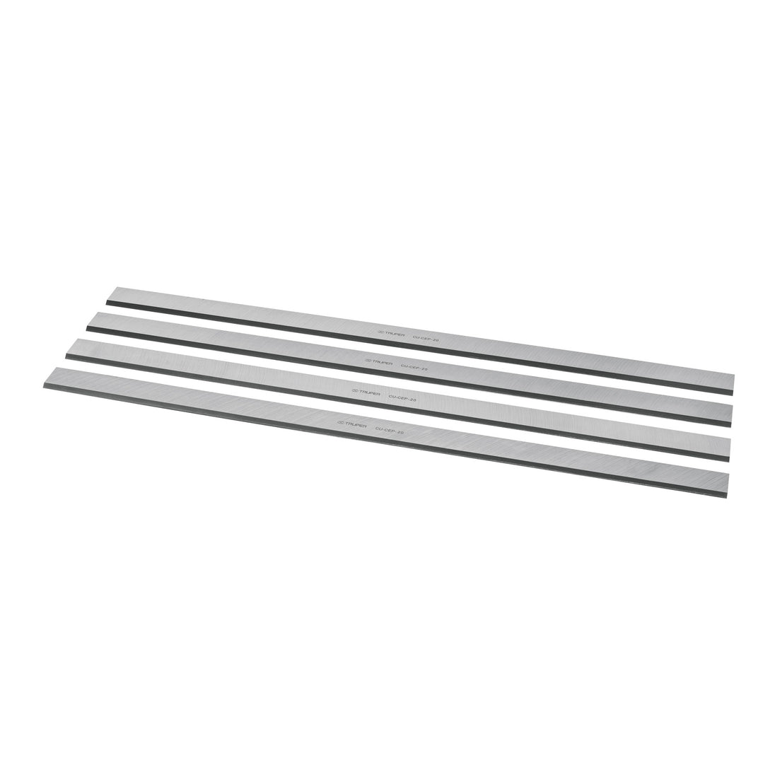 CU-CEP-20 Caja con 4 cuchillas HSS para cepillo de piso CEP-20, Truper