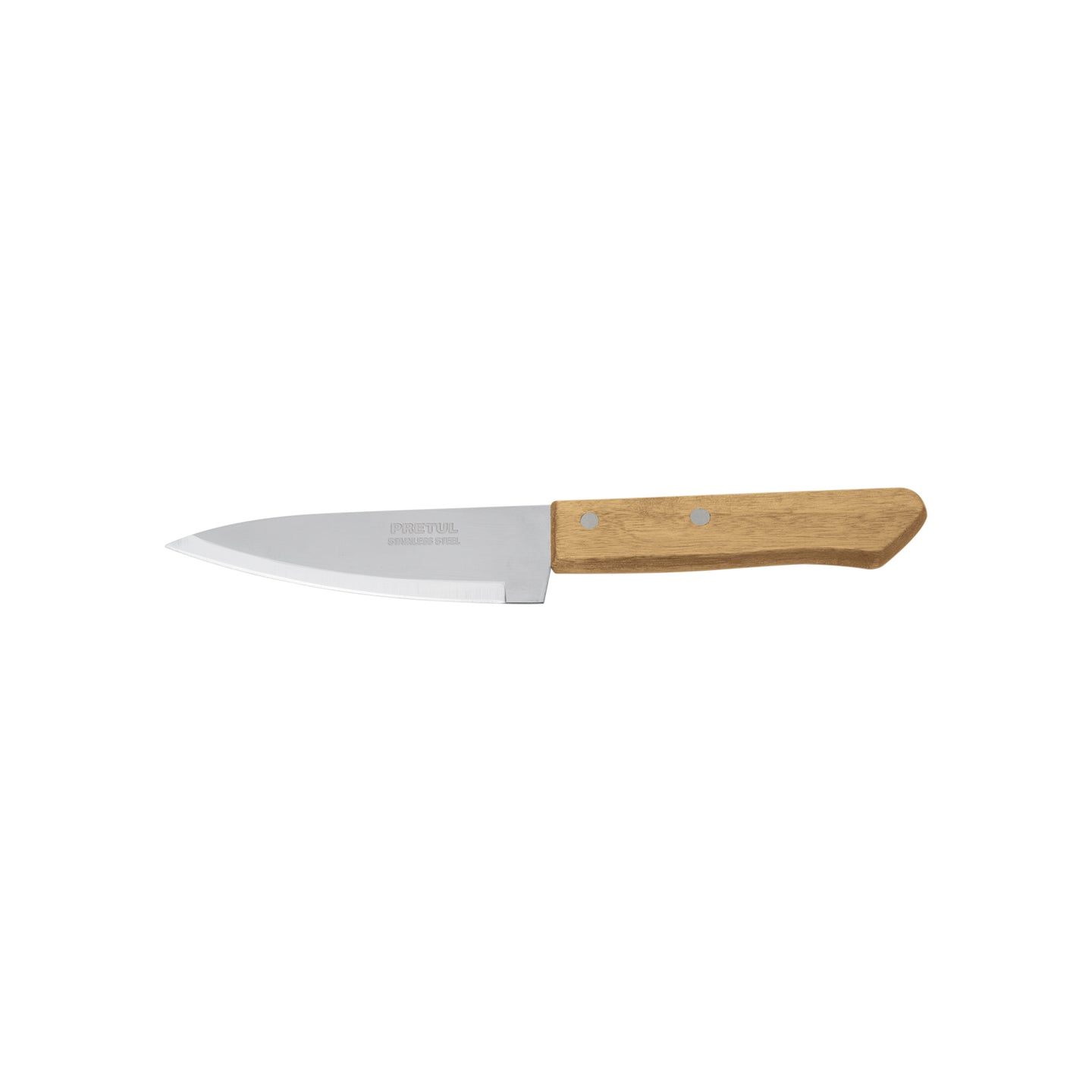 CUCH-M51 Cuchillo de chef 5" mango de madera, PRETUL