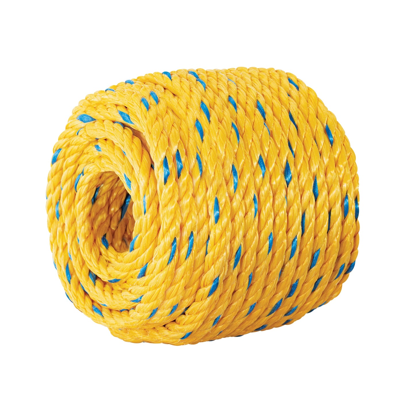 CUE-101K Kilo de cuerda amarilla de polipropileno 10 mm, rollo 1kg
