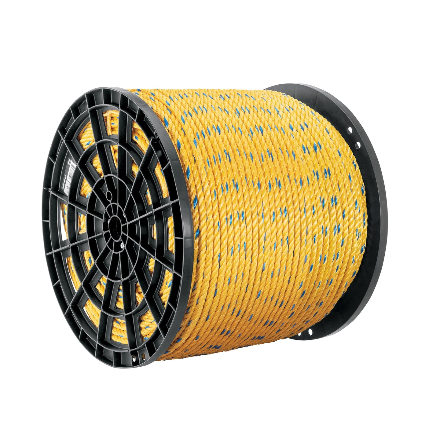 CUE-13K Kilo de cuerda amarilla de polipropileno 13mm, carrete 30kg