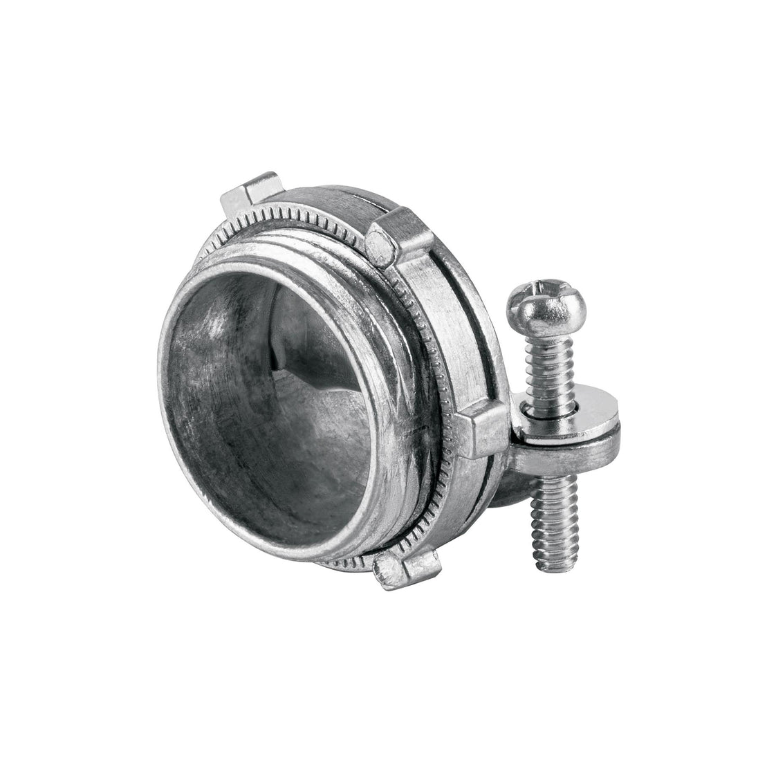 Conector Recto Conduit 1" NPSM Metálico Volteck CUR-1R | Uso Rudo