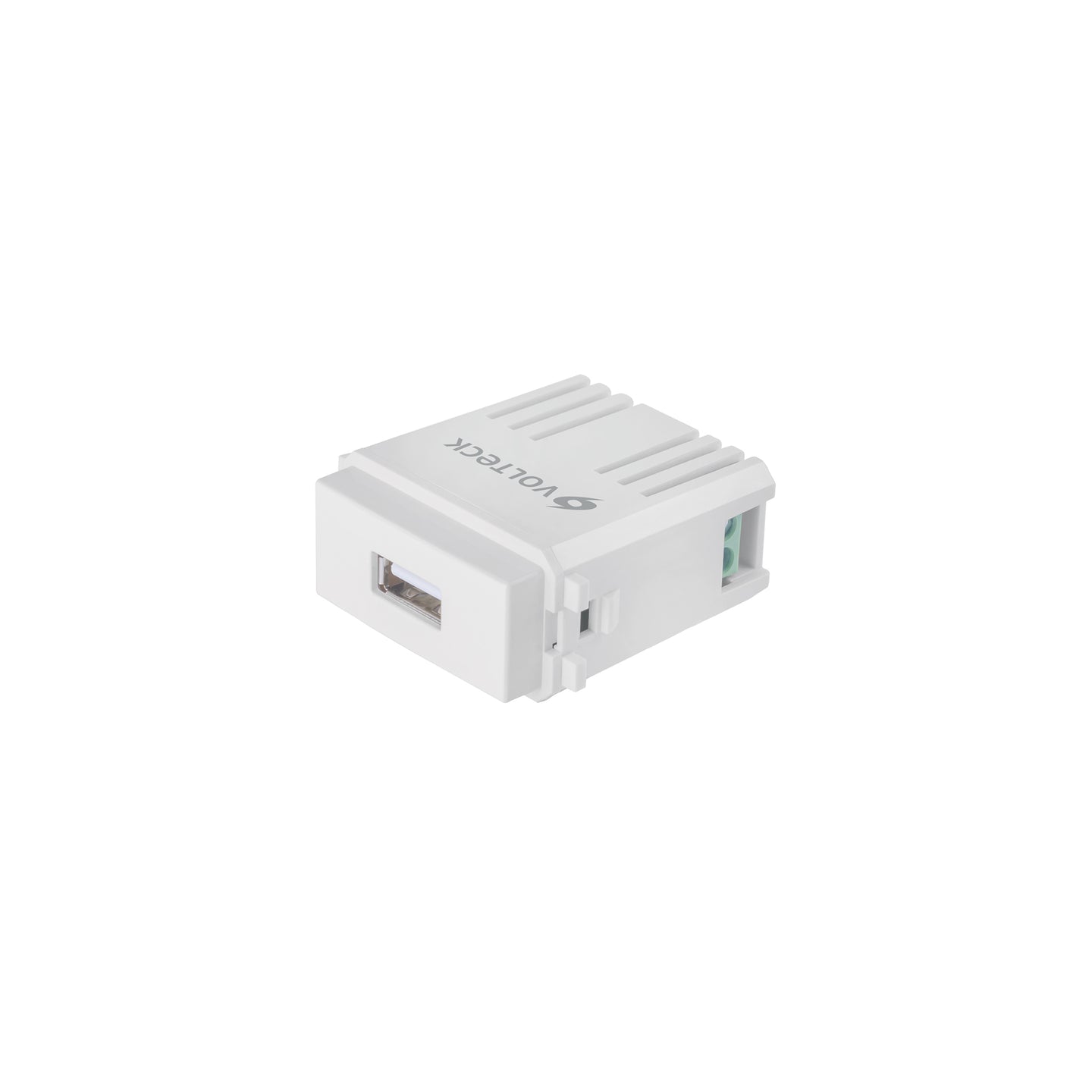 CUSB-IB Módulo puerto USB, línea Italiana, color blanco