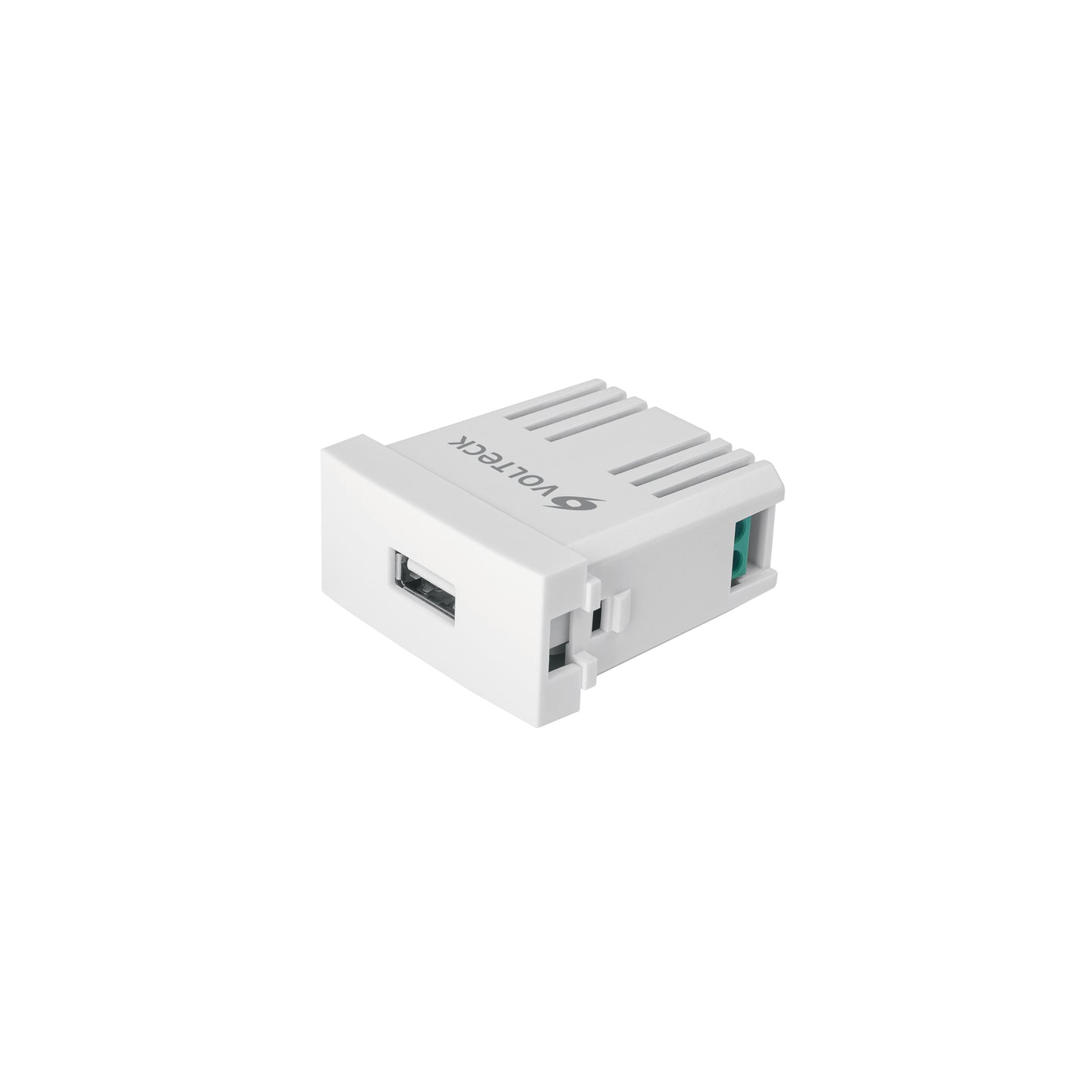 CUSB-OB Cargador USB a la pared, 2.1A, línea Oslo, color blanco