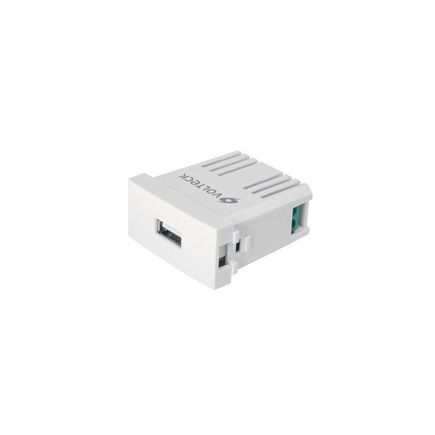 CUSB-OB Cargador USB a la pared, 2.1A, línea Oslo, color blanco