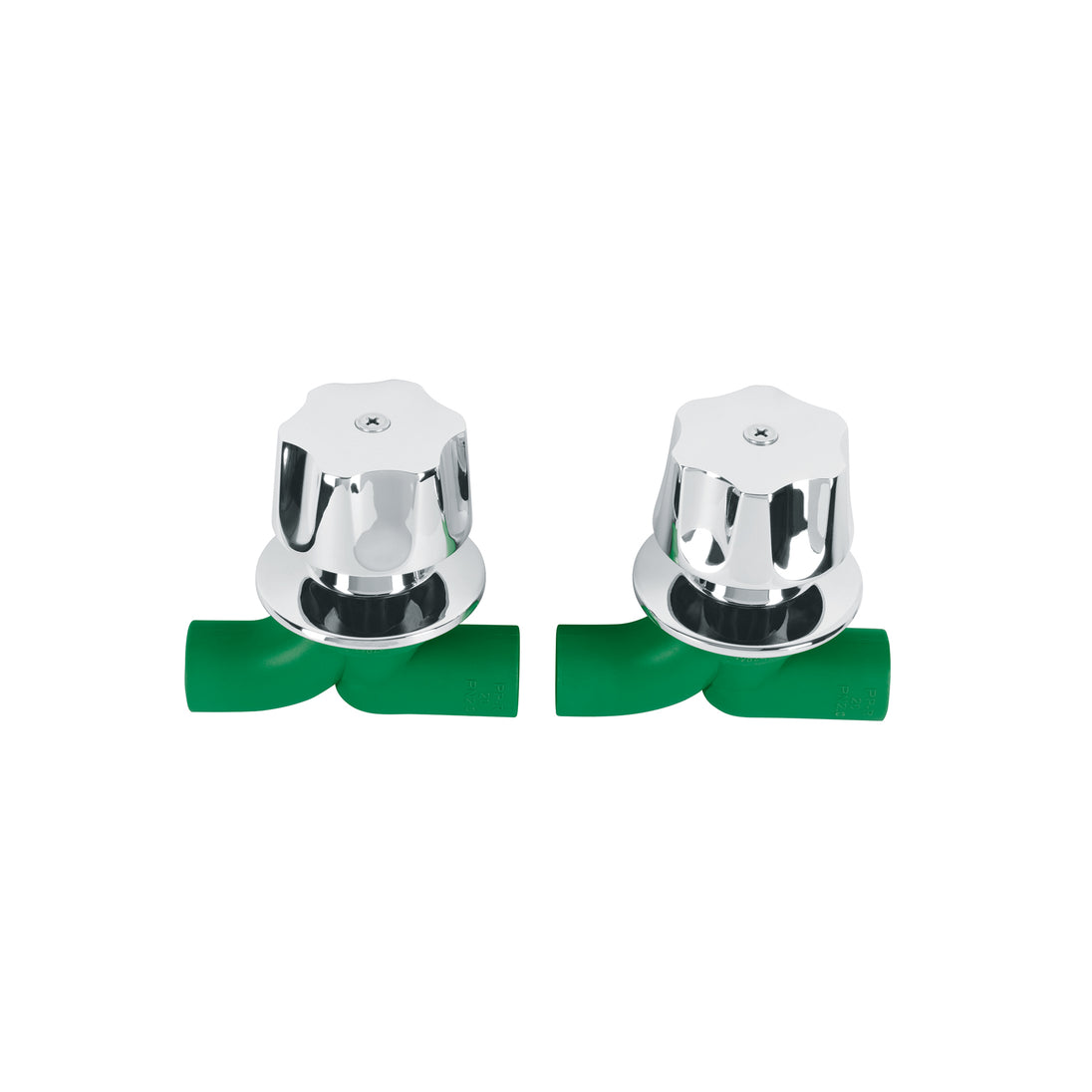 CV-052 Juego de 2 llaves de empotrar PPR 1/2" con manerales, FOSET