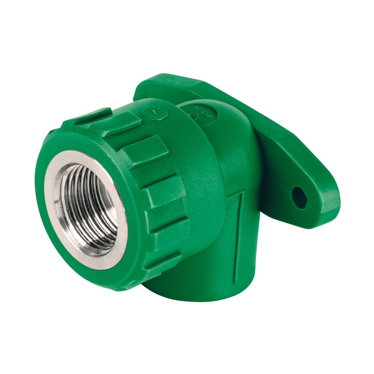 CV-581 Codo oreja 90° PPR, 1/2", hembra con inserto metálico, FOSET