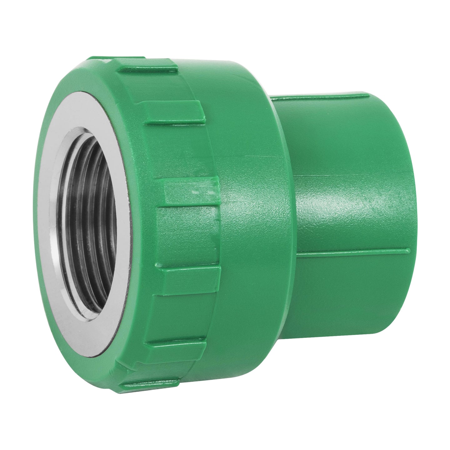 CV-603 Adaptador PPR 1" hembra con inserto metálico, FOSET