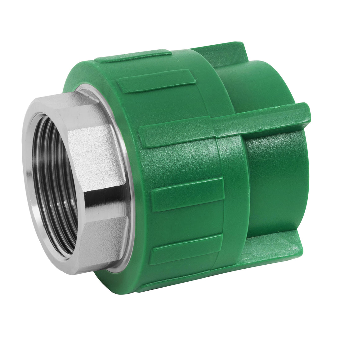 CV-604 Adaptador PPR 1-1/4" hembra con inserto metálico, FOSET