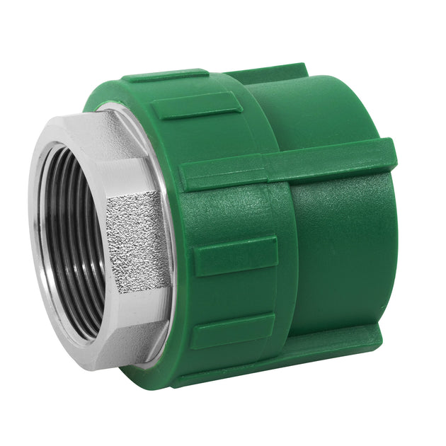 CV-605 Adaptador PPR 1-1/2" hembra con inserto metálico, FOSET