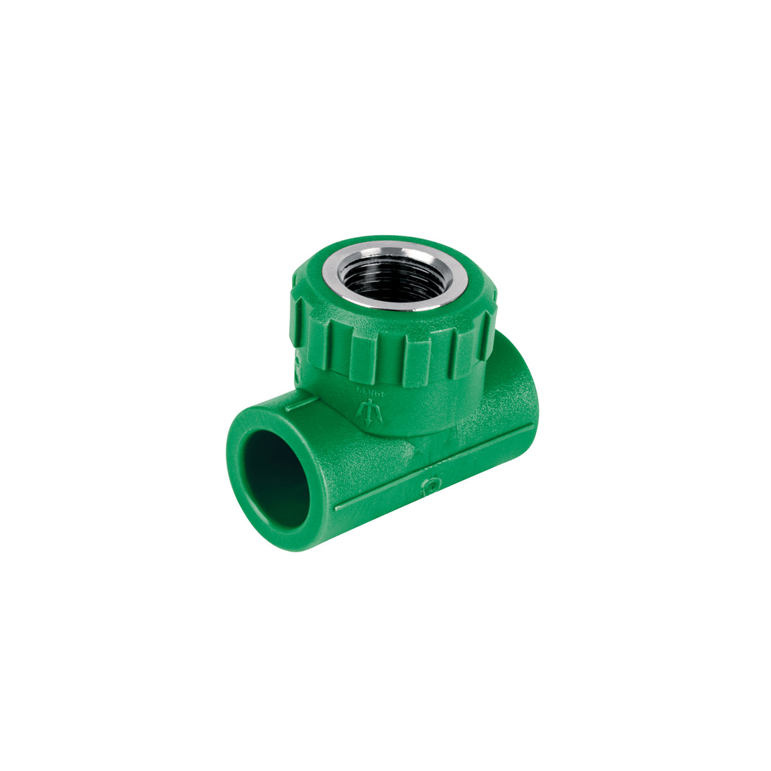 CV-701 Tee hembra de PPR 1/2" con inserto metálico, FOSET